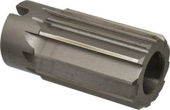 Interstate - 1-23/32" Reamer Diam, Straight Flute Shell Reamer - Benchmark Tooling