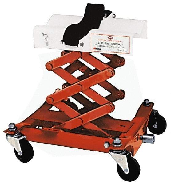 Value Collection - 450 Lb Capacity Mechanical Transmission Scissor Jack - 7-1/4 to 22-1/2" High, 16-1/2" Chassis Width x 16" Chassis Length - Benchmark Tooling