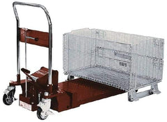 Southworth - 1,100 Lb Capacity Manual Scissor Lift Table - 37.1" Platform Length x 19.7" Platform Width - Benchmark Tooling