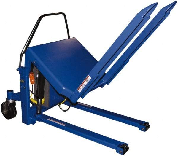 Vestil - 4,000 Lb Load Limit, Tilting Table - Benchmark Tooling