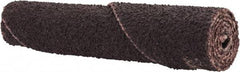 Merit Abrasives - 3/8" Max Roll Diam x 2" OAL, 80 Grit Aluminum Oxide Straight Cartridge Roll - 1/8" Pilot Hole Diam, Medium Grade - Benchmark Tooling