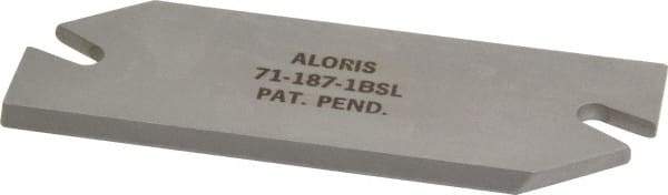 Aloris - Indexable Cut-Off Blade - GTN-5 Blade, AXA, BXA, CXA Series - Benchmark Tooling