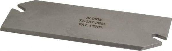 Aloris - Indexable Cut-Off Blade - GTN-5 Blade, CA, DA Series - Benchmark Tooling