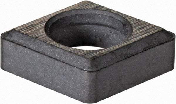 Kennametal - 3/8" Inscribed Circle, Diamond (Shape) Boring Bar Shim for Indexables - 1/8" Thick, ICSN Shim Style, Negative Rake - Benchmark Tooling