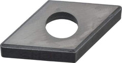 Kennametal - 8.03mm Inscribed Circle, Square Milling & Turning Shim for Indexables - Carbide, 0.188" Thick, SM Shim Style - Benchmark Tooling