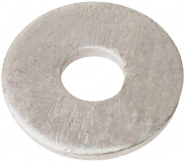 Gibraltar - 1" Screw, Steel Extra Thick Flat Washer - 1-1/16" ID x 3-1/4" OD, 1/4" Thick, Galvanized Finish - Benchmark Tooling