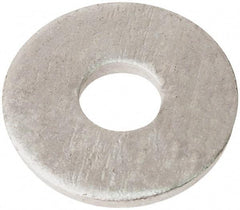 Gibraltar - 1" Screw, Steel Extra Thick Flat Washer - 1-1/16" ID x 3-1/4" OD, 1/4" Thick, Galvanized Finish - Benchmark Tooling