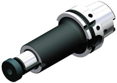 Kennametal - HSK63A Taper Shank 5/8" Pilot Diam Shell Mill Holder - 101.6mm Flange to Nose End Projection, 31.75mm Nose Diam - Exact Industrial Supply