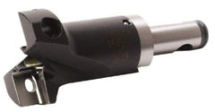 Kennametal - Series HTS DFR, Head Connection 13A, 43mm Max Diam Pilot Drill Head - B513S08000 Pilot Drill, 8mm Pilot Drill Diam, 4 Nonpilot Inserts, 60mm Head Length - Benchmark Tooling