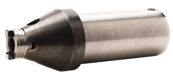 Kennametal - Series HTS, Head Connection 13B, 2" Diam Weldon Flat Shank, Drill Body - 4.65" Body Length to Flange, SSF Toolholder, 28mm Nose Diam, 270.35mm OAL, Through Coolant - Benchmark Tooling