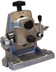 Phase II - 6" Table Compatibility, 3.94 to 5.516" Center Height, Tailstock - For Use with Rotary Table - Benchmark Tooling