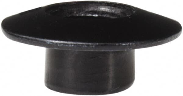 Made in USA - #8-32 Thread Barrel, Aluminum Sex Bolt & Binding Post - Black Anodized Finish, 1/8" Long Barrel - Benchmark Tooling