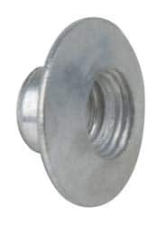 Made in USA - #8-32 Thread Barrel, Aluminum Sex Bolt & Binding Post - Uncoated, 1/8" Long Barrel - Benchmark Tooling