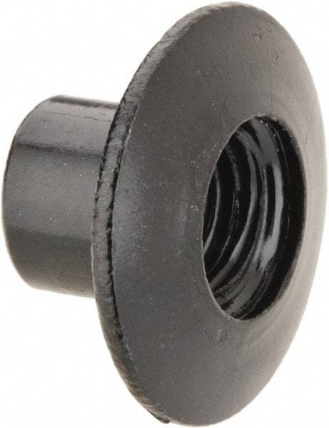 Made in USA - #8-32 Thread Barrel, Aluminum Sex Bolt & Binding Post - Black Anodized Finish, 3/16" Long Barrel - Benchmark Tooling