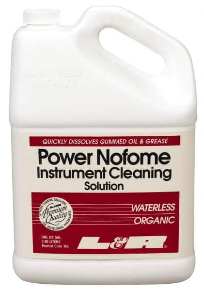 L&R Ultrasonic - 1 Gal Bottle Ultrasonic Cleaner - Solvent-Based - Benchmark Tooling