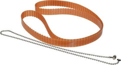 Mini-Skimmer - 24" Reach Oil Skimmer Belt - 24-1/2" Long Cogged Belt, For Use with Belt Oil Skimmers - Benchmark Tooling