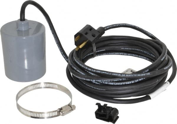 Berkeley - 230 AC Volt, Sump, Sew and Eff, Float Switch - 20 Ft. Cord Length, PVC - Benchmark Tooling