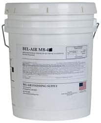 Bel-Air Finishing Supply - 5 Gal Disc Finish Soap Compound Tumbling Media Additive Liquid - Vibration & Tumbling Soap, Wet Operation - Benchmark Tooling