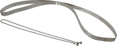 Mini-Skimmer - 24" Reach Oil Skimmer Belt - 24-1/2" Long Flat Belt, For Use with Belt Oil Skimmers - Benchmark Tooling