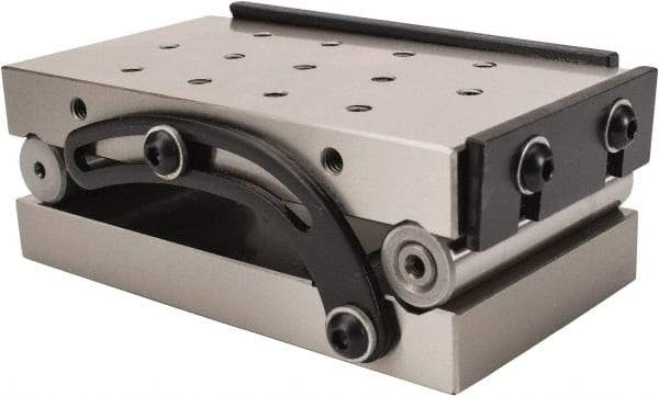 Interstate - 6" Long x 3-1/4" Wide x 1-5/16" High, Sine Plate - 13 Holes - Benchmark Tooling