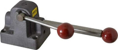 Heinrich - 3-11/16" Base Width/Diam, Work Positioner - 10" Bar Length, 4-1/4" Base Length, 3-15/16" Max Height, Model Number 9-PA - Benchmark Tooling