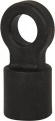 Schaefer Brush - 2" Long, 1/4" NPT Female, ABS Nylon Pull Ring - 1-1/4" Diam, For Use with Tube Brushes & Scrapers - Benchmark Tooling