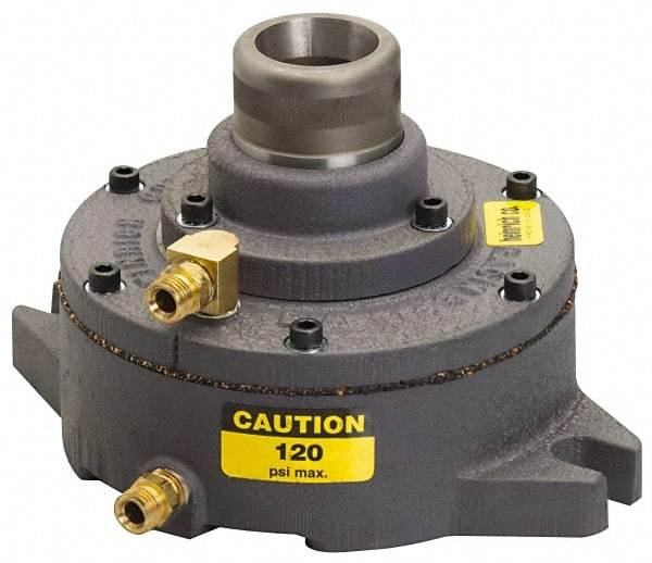 Heinrich - Series 5C, 1-1/8" Collet Capacity, Horizontal Standard Collet Holding Fixture - Air Activated - Benchmark Tooling