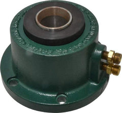 Eagle Rock - Series 5C, 1-1/16" Collet Capacity, Horizontal Standard Collet Holding Fixture - Air Activated, 5-1/2" Base Diam Width, 3-1/4" High - Benchmark Tooling