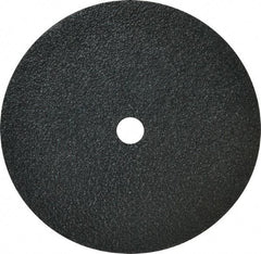Tru-Maxx - 9-1/8" Diam 7/8" Hole 24 Grit Fiber Disc - Very Coarse Grade, Zirconia Alumina, 8,000 Max RPM - Benchmark Tooling