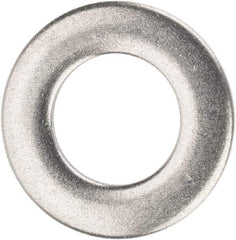 Value Collection - M7 Screw, Grade 18-8 Stainless Steel Standard Flat Washer - 7.4mm ID x 14mm OD, 1.6mm Thick, Plain Finish - Benchmark Tooling