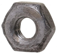 Value Collection - M2.5x0.45 Steel Right Hand Hex Nut - 4mm Across Flats, 1.6mm High, Uncoated - Benchmark Tooling