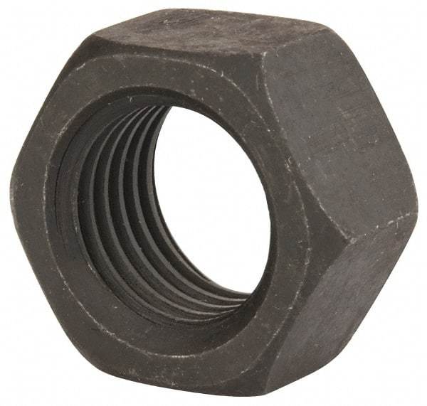 Value Collection - M22x2.50 Steel Right Hand Hex Nut - 32mm Across Flats, 18mm High, Uncoated - Benchmark Tooling