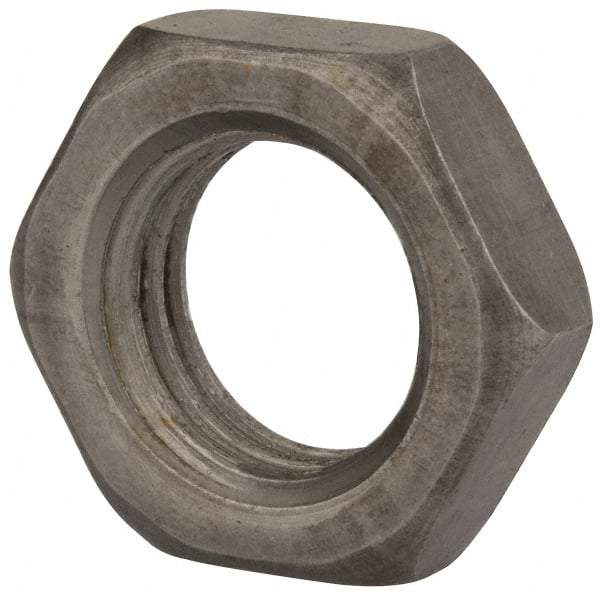 Value Collection - M20x2.50 Steel Right Hand Hex Jam Nut - 30mm Across Flats, 10mm High, Uncoated - Benchmark Tooling