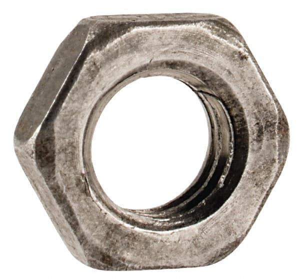 Value Collection - M5x0.80 Steel Right Hand Hex Jam Nut - 8mm Across Flats, 2.7mm High, Uncoated - Benchmark Tooling