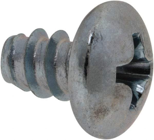Value Collection - #8 Pan Head Phillips Sheet Metal Screw - Steel, 1/4" Length Under Head, Grade 2 - Benchmark Tooling