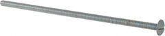 Value Collection - #6-32 UNC, 4" Length Under Head Slotted Drive Machine Screw - Truss Head, Grade 2 Steel, Zinc-Plated Finish, Without Washer - Benchmark Tooling