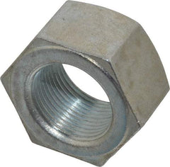 Value Collection - 1-1/4 - 12 UNF Steel Right Hand Hex Nut - 1-7/8" Across Flats, 1-1/16" High, Zinc Clear Finish - Benchmark Tooling