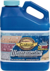 Cabot - 1 Gal Bottle Clear Flat Crystal Clear Sealer - 100 to 250 Sq Ft/Gal Coverage, <100 g/L VOC Content - Benchmark Tooling