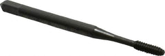 OSG - #4-40 UNC H2 Thread Limit Modified Bottoming Thread Forming Tap - Cobalt, Oxide Finish, 1-7/8" OAL, 9/16" Thread Length, Right Hand Thread, Series HY-PRO NRT - Benchmark Tooling