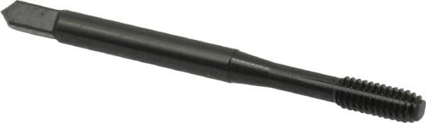 OSG - #8-32 UNC H6 Thread Limit Modified Bottoming Thread Forming Tap - Cobalt, Oxide Finish, 2-1/8" OAL, 3/4" Thread Length, Right Hand Thread, Series HY-PRO NRT - Benchmark Tooling