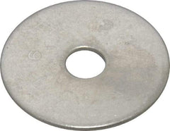 Value Collection - 1/4" Screw, Grade 316 Stainless Steel Fender Flat Washer - 1/4" ID x 1-1/4" OD, 0.057" Thick, Plain Finish - Benchmark Tooling