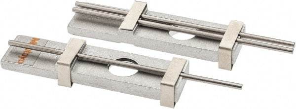 Mitutoyo - 12 TPI, 0.08 Inch Pitch, 2-1/4 Inch Long, Thread Pitch Diameter Measuring Wire - 0.0481 Inch Nominal Best Wire Diameter, 0.0751 Inch Nominal Constant, 3 Pieces - Benchmark Tooling