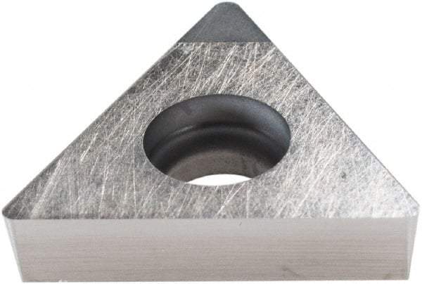 Komet - TOGX140305 Grade CBN57 CBN Boring Insert - Uncoated, 60° Triangle, 8° Relief Angle, 8.2mm Inscr Circle, 3mm Thick, 0.5mm Corner Radius - Benchmark Tooling