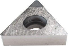 Komet - TOGX140305 Grade CBN57 CBN Boring Insert - Uncoated, 60° Triangle, 8° Relief Angle, 8.2mm Inscr Circle, 3mm Thick, 0.5mm Corner Radius - Benchmark Tooling