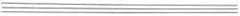 Van Keuren - 80 TPI, 0.0125 Inch Pitch, 2 Inch Long, Thread Pitch Diameter Measuring Wire - 0.0072 Inch Nominal Best Wire Diameter, 0.0108 Inch Nominal Constant, 3 Pieces - Benchmark Tooling