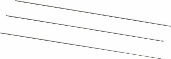 Van Keuren - 36 TPI, 0.0278 Inch Pitch, 2 Inch Long, Thread Pitch Diameter Measuring Wire - 0.016 Inch Nominal Best Wire Diameter, 0.0241 Inch Nominal Constant, 3 Pieces - Benchmark Tooling