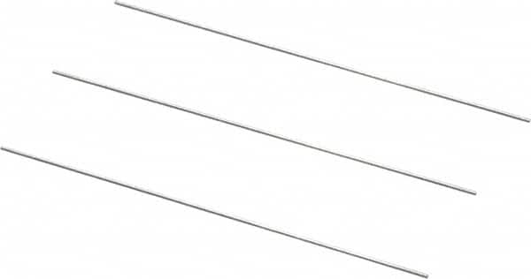 Van Keuren - 28 TPI, 0.0357 Inch Pitch, 2 Inch Long, Thread Pitch Diameter Measuring Wire - 0.0206 Inch Nominal Best Wire Diameter, 0.0309 Inch Nominal Constant, 3 Pieces - Benchmark Tooling