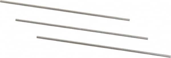 Van Keuren - 16 TPI, 1/16 Inch Pitch, 2 Inch Long, Thread Pitch Diameter Measuring Wire - 0.0361 Inch Nominal Best Wire Diameter, 0.0541 Inch Nominal Constant, 3 Pieces - Benchmark Tooling