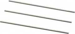 Van Keuren - 12 TPI, 0.0833 Inch Pitch, 2 Inch Long, Thread Pitch Diameter Measuring Wire - 0.0481 Inch Nominal Best Wire Diameter, 0.0722 Inch Nominal Constant, 3 Pieces - Benchmark Tooling
