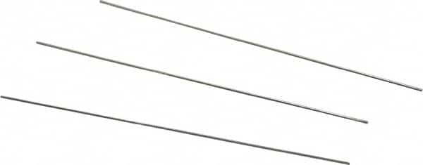 Van Keuren - 0.7mm Pitch, 1-1/2 Inch Long, Thread Pitch Diameter Measuring Wire - 0.4mm Nominal Best Wire Diameter, 0.0239 Inch Nominal Constant, 3 Pieces - Benchmark Tooling